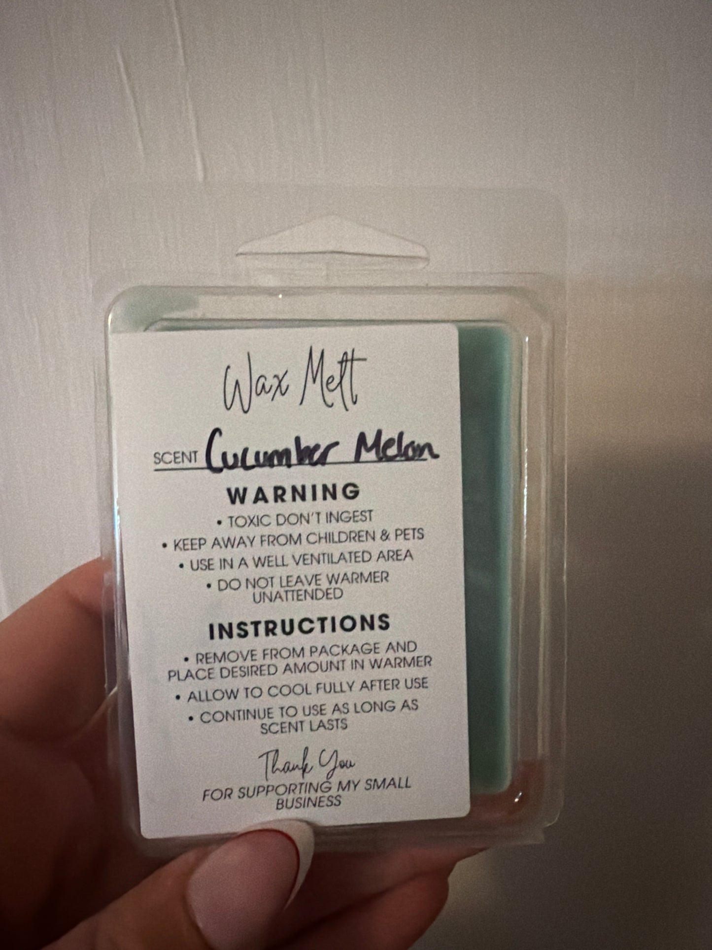 Wax melts