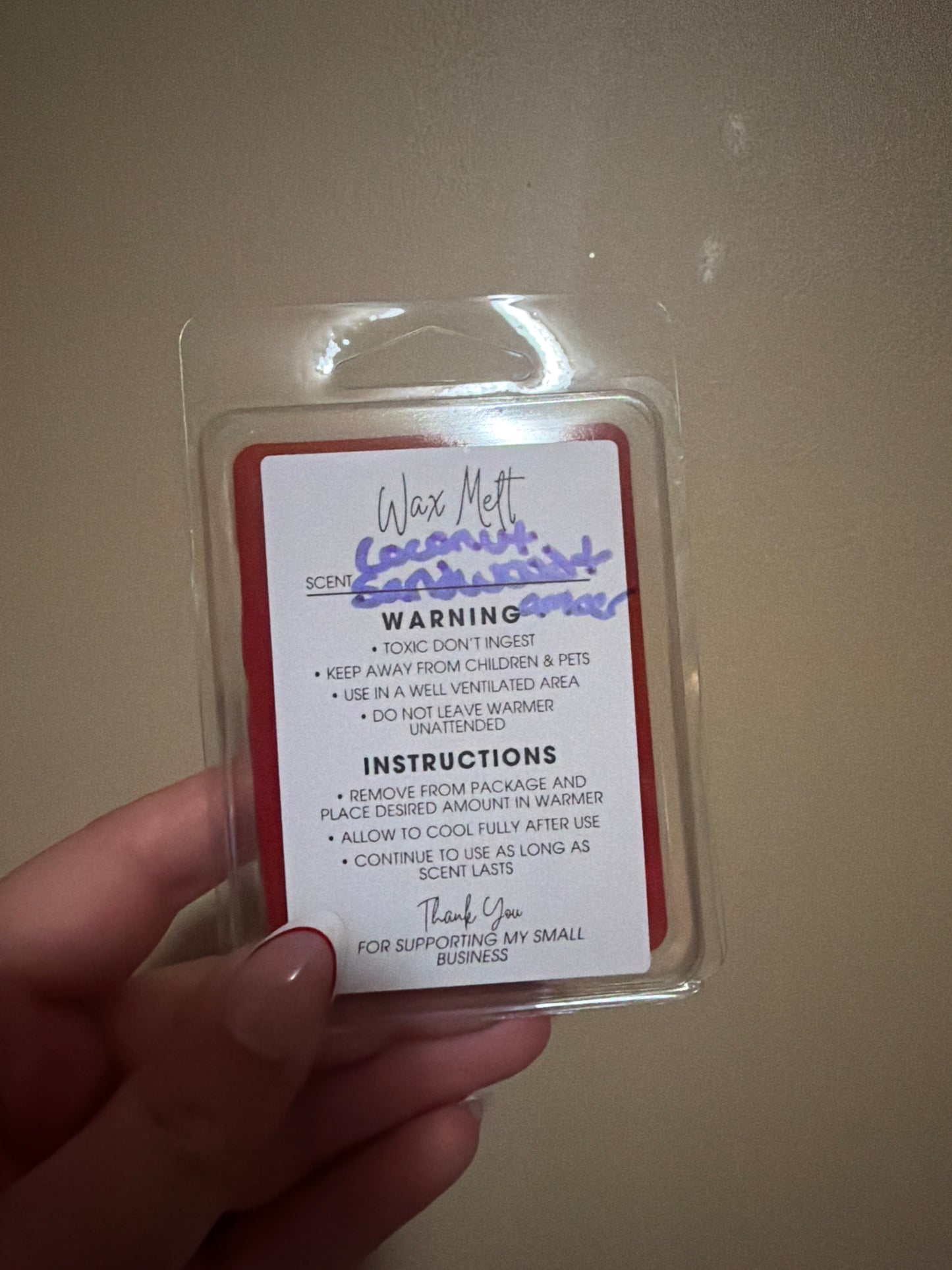Wax melts