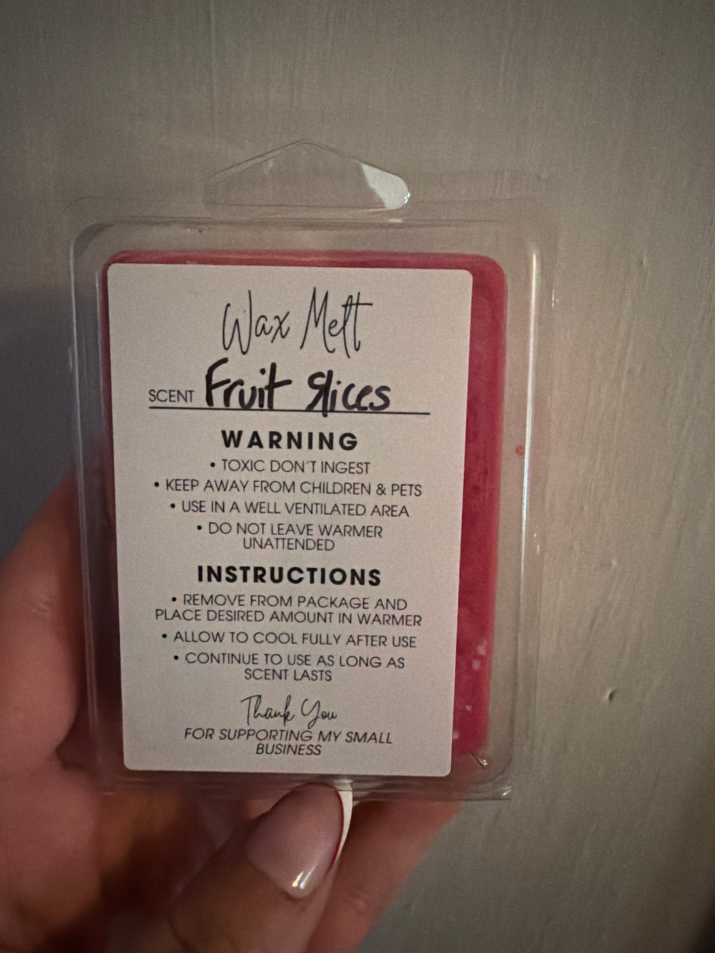 Wax melts