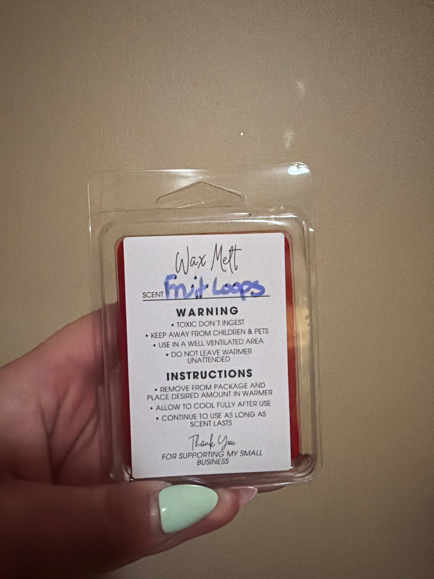 Wax melts