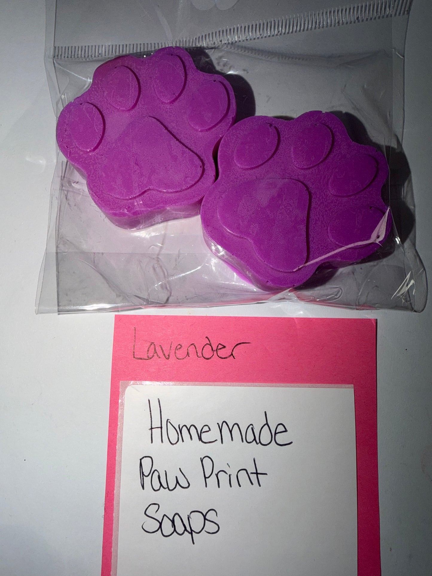 Paw Print Soap