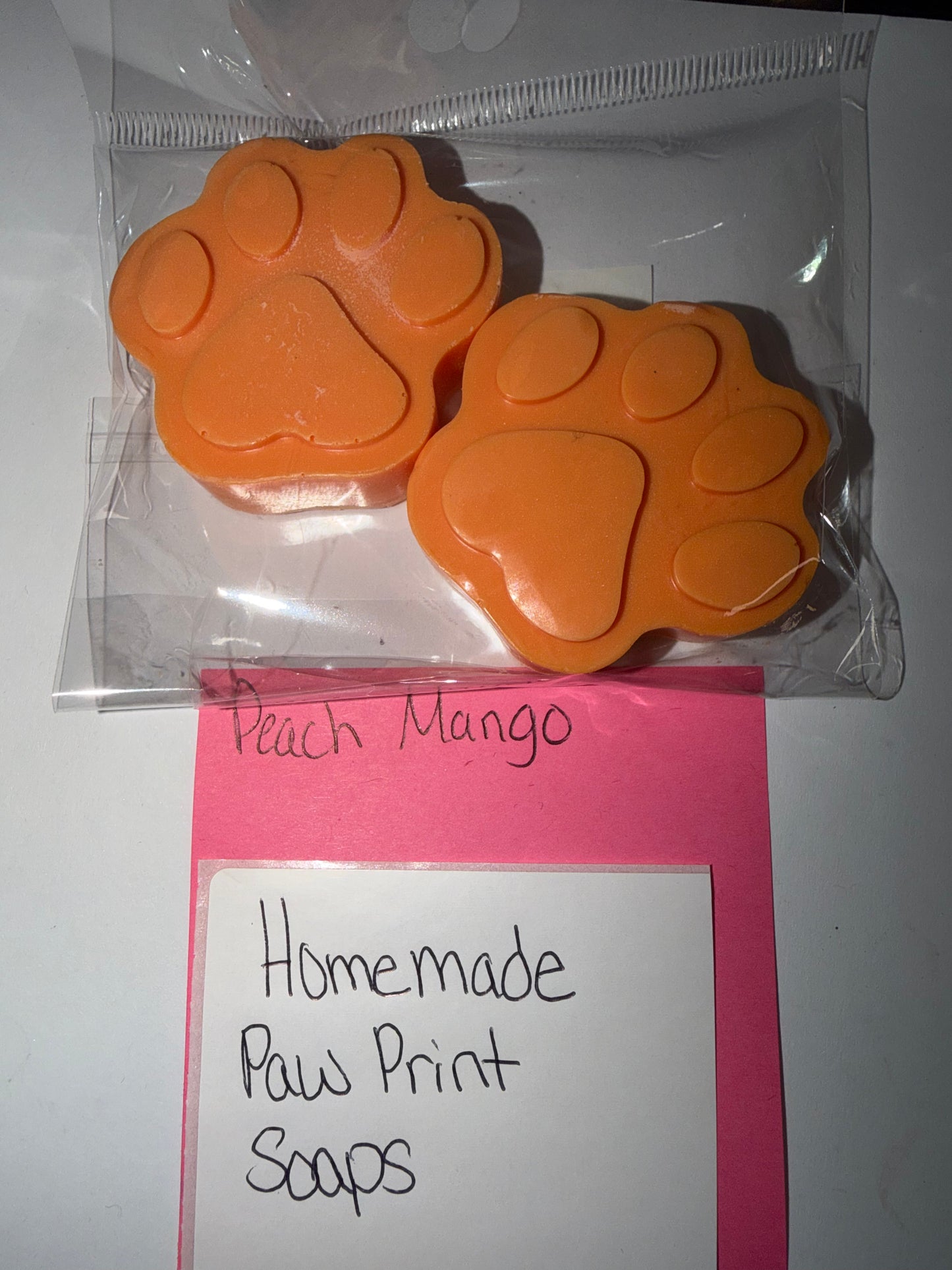Paw Print Soap