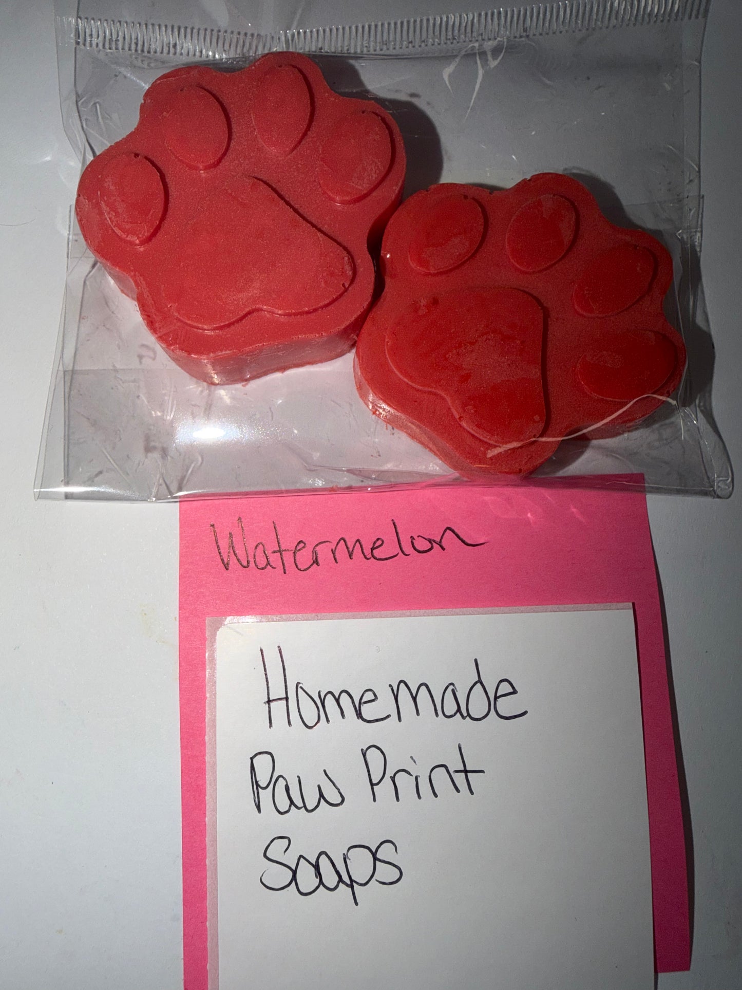 Paw Print Soap